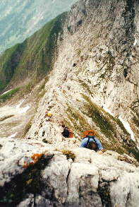 Hindelanger Klettersteig Bild 21