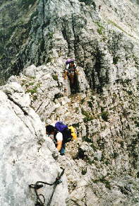 Hohe Gänge Klettersteig Bild 07