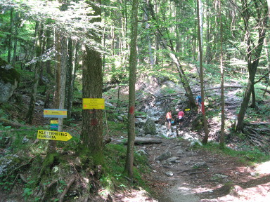 Drachenwand Klettersteig Bild 02