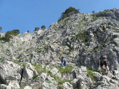 Drachenwand Klettersteig Bild 03