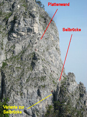 Drachenwand Klettersteig Bild 11