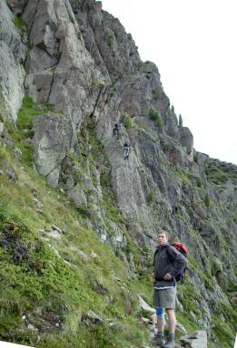 Klettersteig Fernau Bild 06