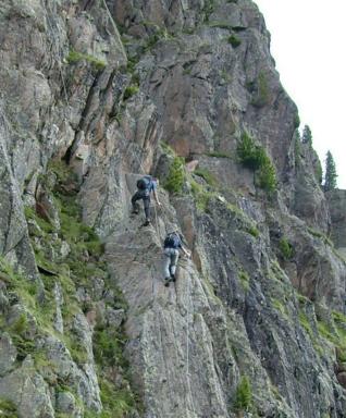 Klettersteig Fernau Bild 07