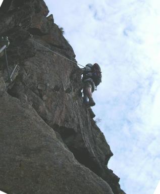 Klettersteig Fernau Bild 12