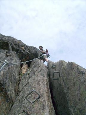 Klettersteig Fernau Bild 13