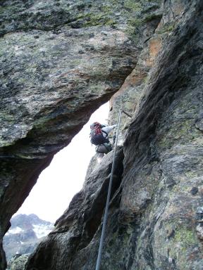 Klettersteig Fernau Bild 15