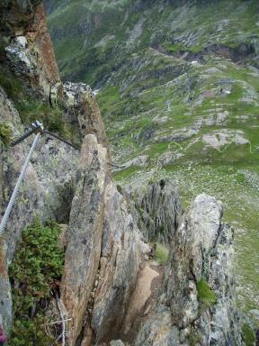 Klettersteig Fernau Bild 18