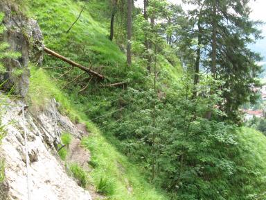 Hausbachfall Klettersteig Bild 06