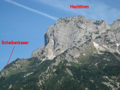 Klettersteig Hochthron Bild 01