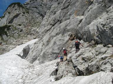 Klettersteig Hochthron Bild 12