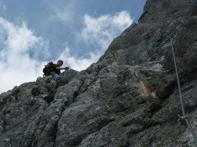 Klettersteig Hochthron Bild 16