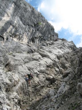 Klettersteig Hochthron Bild 24