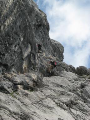 Klettersteig Hochthron Bild 25