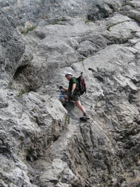 Klettersteig Hochthron Bild 26