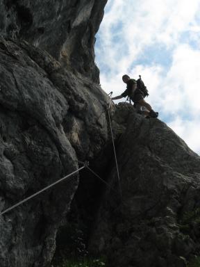 Klettersteig Hochthron Bild 28