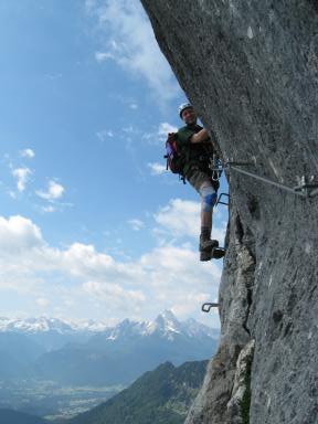 Klettersteig Hochthron Bild 31