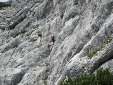 Klettersteig Hochthron Bild 32