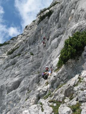 Klettersteig Hochthron Bild 33