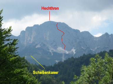 Klettersteig Hochthron Bild 41