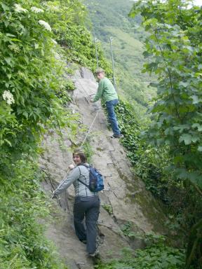 Mittelrhein Klettersteig Bild 11