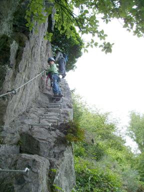 Mittelrhein Klettersteig Bild 14