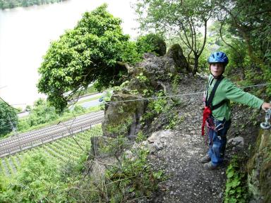 Mittelrhein Klettersteig Bild 18