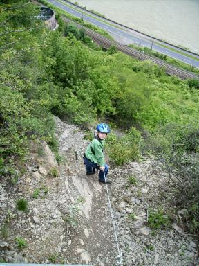 Mittelrhein Klettersteig Bild 19