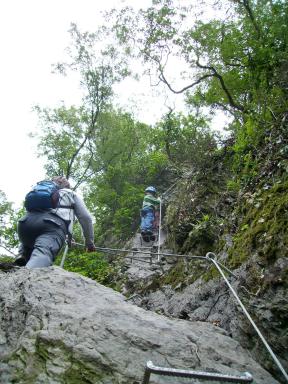 Mittelrhein Klettersteig Bild 21