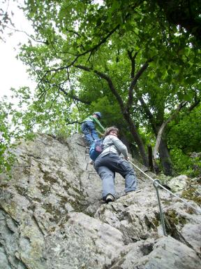 Mittelrhein Klettersteig Bild 23