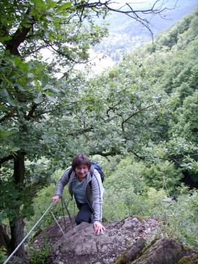 Mittelrhein Klettersteig Bild 24