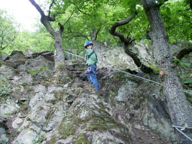 Mittelrhein Klettersteig Bild 25