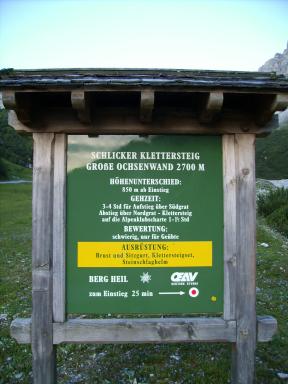 Schlicker Klettersteig Bild 07