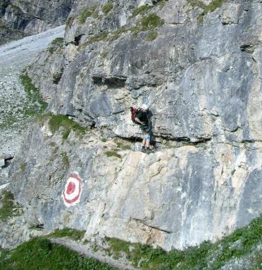 Schlicker Klettersteig Bild 09