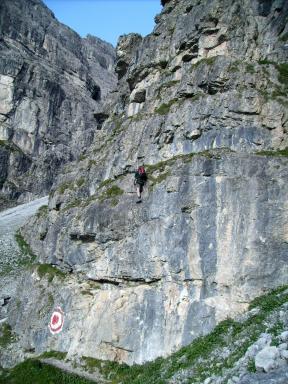 Schlicker Klettersteig Bild 10