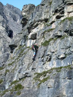 Schlicker Klettersteig Bild 11