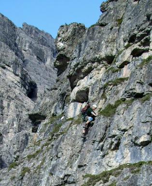 Schlicker Klettersteig Bild 12