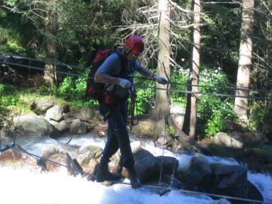 Klettersteig Stuibenfall Bild 04