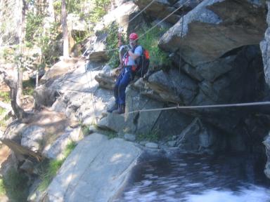 Klettersteig Stuibenfall Bild 14