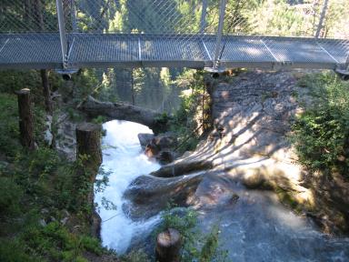 Klettersteig Stuibenfall Bild 17