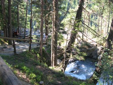 Klettersteig Stuibenfall Bild 18