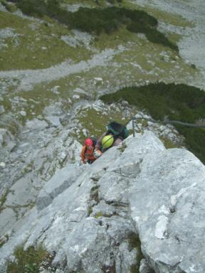 Klettersteig Tajakopf Bild 06