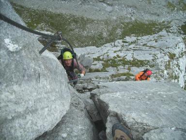 Klettersteig Tajakopf Bild 10