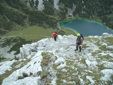 Klettersteig Tajakopf Bild 11