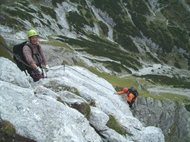 Klettersteig Tajakopf Bild 14