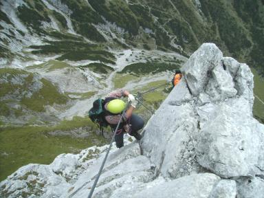 Klettersteig Tajakopf Bild 17