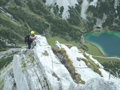 Klettersteig Tajakopf Bild 19