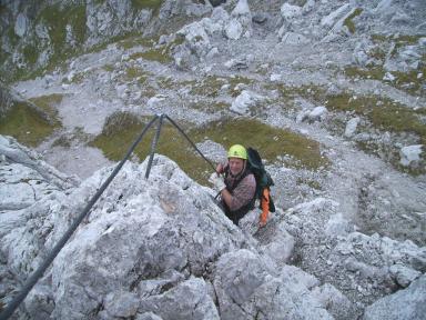 Klettersteig Tajakopf Bild 25