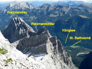 Watzmannüberschreitung Bild 41