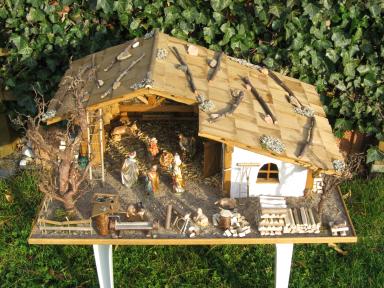 Weihnachtskrippen im Selbstbau
